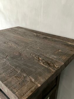 Sidetable driftwood 1 lade  (afhalen)