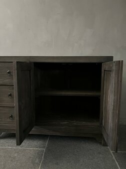 Dressoir 2 deuren+ 3 laden onder - Antique Luksa (afhalen)