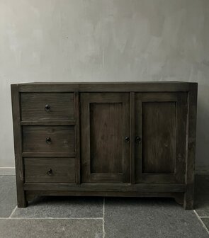 Dressoir 2 deuren+ 3 laden onder - Antique Luksa (afhalen)