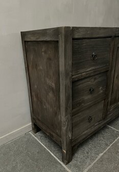 Dressoir 2 deuren+ 3 laden onder - Antique Luksa (afhalen)