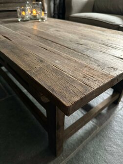 Salontafel Jenong Driftwood 2 lades (afhalen)