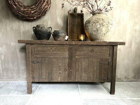 Dressoir Driftwood 2- deurs en 2 lades (afhalen)