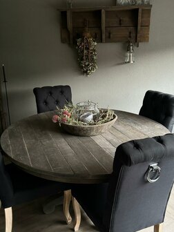 Ronde tafel Driftwood | ronde eetkamertafel Driftwood 