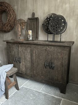 Dressoir Old Barn 4 deurs| dressoir oud hout 160cm (afhalen)