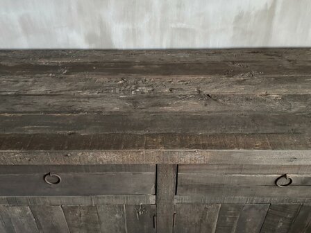 Dressoir Driftwood 4- deurs en 2- lades (afhalen)