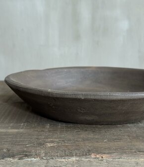 Java plate | stenen schaal 25cm Aura Peeperkorn 