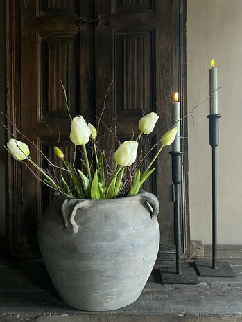 Tulpen wit ( kunst boeketje 7 stuks) 