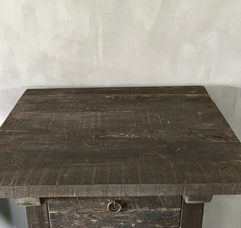 Sidetable driftwood 1 lade  (afhalen)