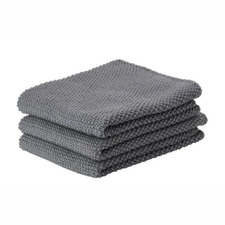 Kitchen cloth| vaatdoek grijs 3 stuks