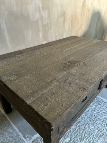 Salontafel Driftwood met 2 lades 100x60cm (afhalen)