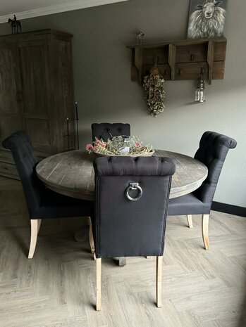 Ronde tafel Driftwood | ronde eetkamertafel Driftwood 