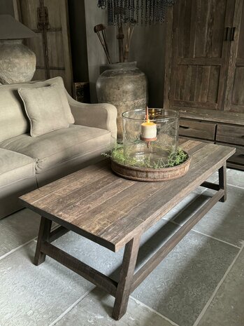 Salontafel rondom Driftwood  (afhalen)