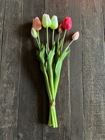 Tulpen | kunsttulpen rose / cream